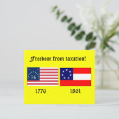 Steuerfreiheit Postkarte (Stehend Vorderseite)