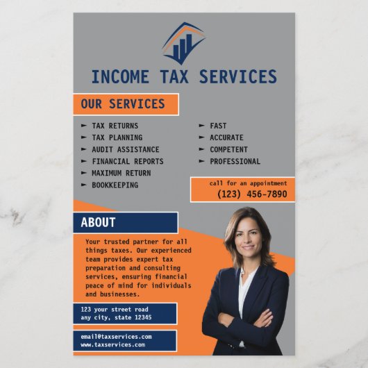 Steuergesellschaft Flyer (Vorne)