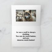 STEUERKARTE DANKESKARTE (Innenseite)