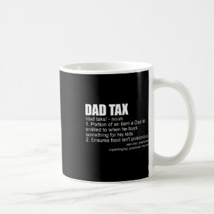 Steuerliche Definition Funny Men's Vaters Day Gift Kaffeetasse