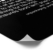 Steuerliche Definition Funny Men's Vaters Day Gift Poster (Ecke)