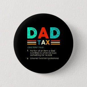 Steuerliche Definition Funny Vatertag sarkastische Button
