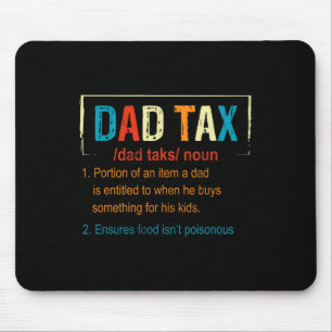 Steuerliche Definition Funny Vathers Day Men Boys  Mousepad