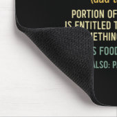 Steuerliche Definition Vatertag Shirt 2 Mousepad (Ecke)