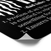 Steuerliche Definition - Witziger Vatertag Poster (Ecke)