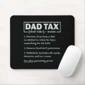 Steuerlustige Vater Steuern Definition Vatertag Mousepad (Mit Mouse)