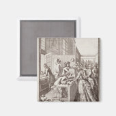 Steuern, 1709 magnet (Vorderseite/Rückseite)