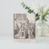 Steuern, 1709 postkarte (Stehend Vorderseite)