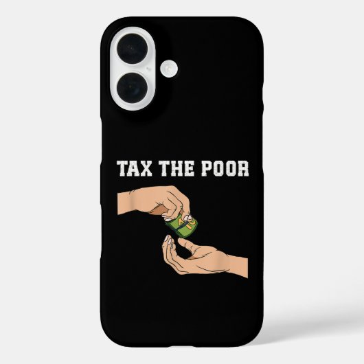 Steuern Die Armen Case-Mate iPhone Hülle (Rückseite)