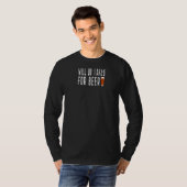 Steuern für die Buchhalterfinanzierung für Bier T-Shirt (Vorne ganz)