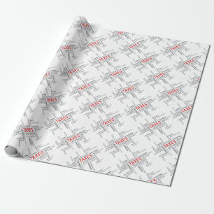 "Steuern" Geschenkpapier