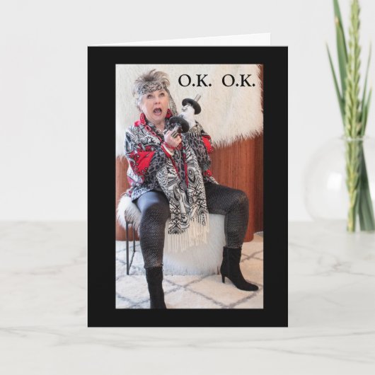 Steuern mit einem Lächeln Karte (Vorderseite)