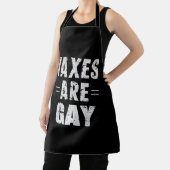 Steuern sind schwul schürze (InSitu)