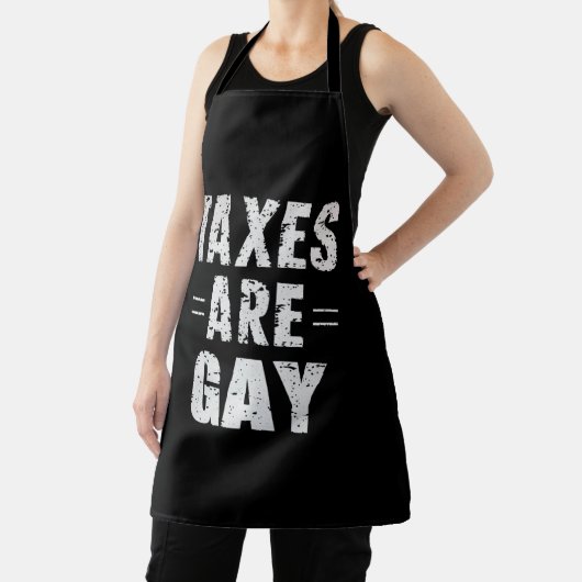 Steuern sind schwul schürze (InSitu)