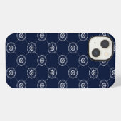 Steuerradmuster des Kapitäns iPhone Hülle (Rückseite (Horizontal))