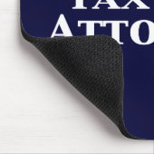 Steuerrecht-Rechtsanwalts-Geschenke Mousepad (Ecke)