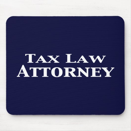 Steuerrecht-Rechtsanwalts-Geschenke Mousepad (Vorne)