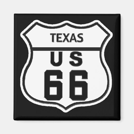 STEUERROUTE 66 MAGNET (Vorne)