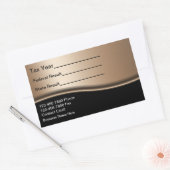 Steuerschuldner - Vinyl-Aufkleber für die Zollabfe Rechteckiger Aufkleber (Umschlag)