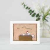 Steuertag Buchhalter Zahlen Spaß alberne Kunst Ankündigung (Stehend Vorderseite)