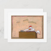 Steuertag Buchhalter Zahlen Spaß alberne Kunst Ankündigung (Vorne/Hinten)