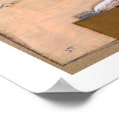 Steuertag Buchhalter Zahlen Spaß alberne Kunst Poster (Ecke)