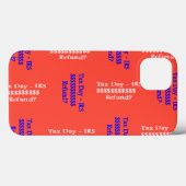 Steuertag Case-Mate iPhone Hülle (Rückseite (Horizontal))