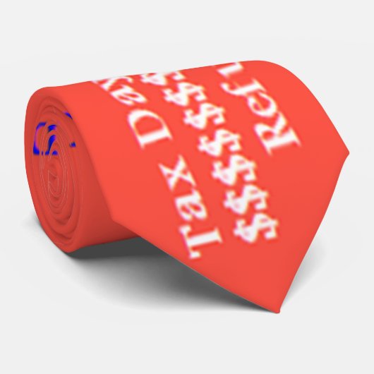 Steuertag Krawatte (Gerollt)