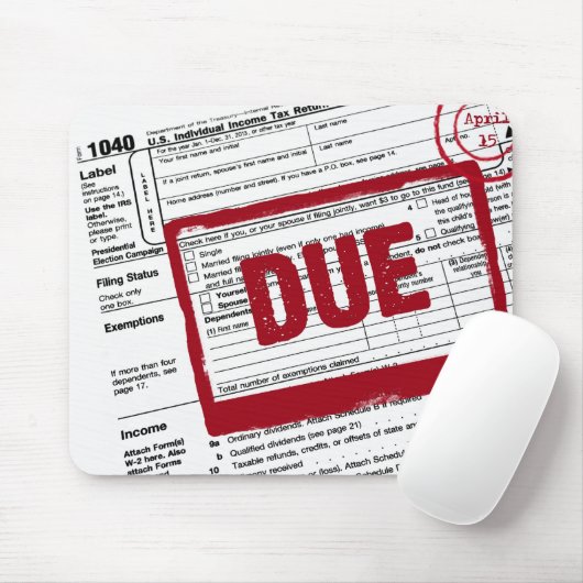 Steuertag Mousepad (Mit Mouse)