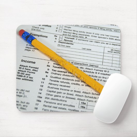 Steuertag Mousepad (Mit Mouse)