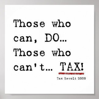 Steuerumfrage 2009 Poster