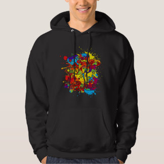 Steuerung aller Dinge Videospiel-Controller-Farbe Hoodie