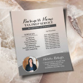 Steuervorbereitung Beratung Elegant Silver Flyer