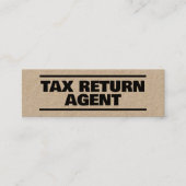 Steuervorbereitung Mini Visitenkarte (Vorderseite)