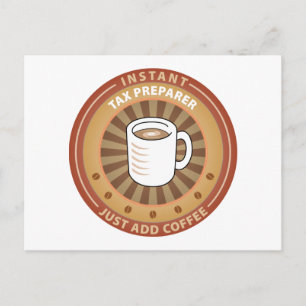 Steuervorbereitung Postkarte