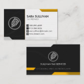 Steuervorbereitung, Steuerfinanzierung Visitenkarte (Vorne/Hinten)