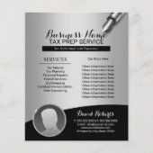 Steuervorbereitung Unternehmen Consulting Service  Flyer (Vorne)