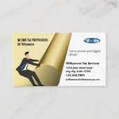 Steuervorbereitung Visitenkarte (Vorderseite)