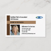 Steuervorbereitung Visitenkarte (Vorderseite)