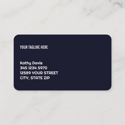 Steuervorbereitung Visitenkarte (Rückseite)