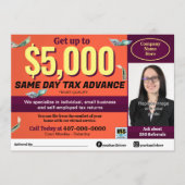 Steuervorbereitung Vorbereitung bearbeitbarer E-Fi Programm (Vorderseite)