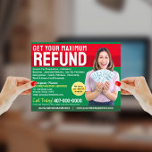 Steuervorbereitung (Vorbereitung) Erstattung Flyer