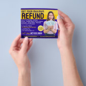 Steuervorbereitung (Vorbereitung) Erstattung Flyer (Gruppe)