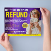 Steuervorbereitung (Vorbereitung) Flyer (Hand)