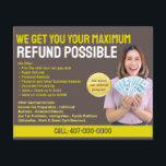 Steuervorbereitung (Vorbereitung) Flyer<br><div class="desc">Diese beruflichen Aufmerksamkeitsspannen,  die die steuerliche Vorbereitung der Rückerstattung des Flyers für die -Vorlagen für die kleine Steuervorbereitung/Buchhalterei bieten.</div>