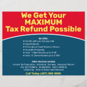 Steuervorbereitung (Vorbereitung) Flyer (Hinten)