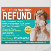 Steuervorbereitung (Vorbereitung) Flyer (Vorne)