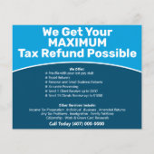 Steuervorbereitung (Vorbereitung) Flyer (Hinten)