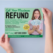 Steuervorbereitung (Vorbereitung) Flyer (Hand)