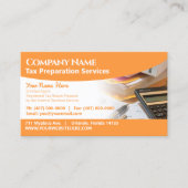 Steuervorbereitung (Vorbereitung) Visitenkarte (Vorderseite)